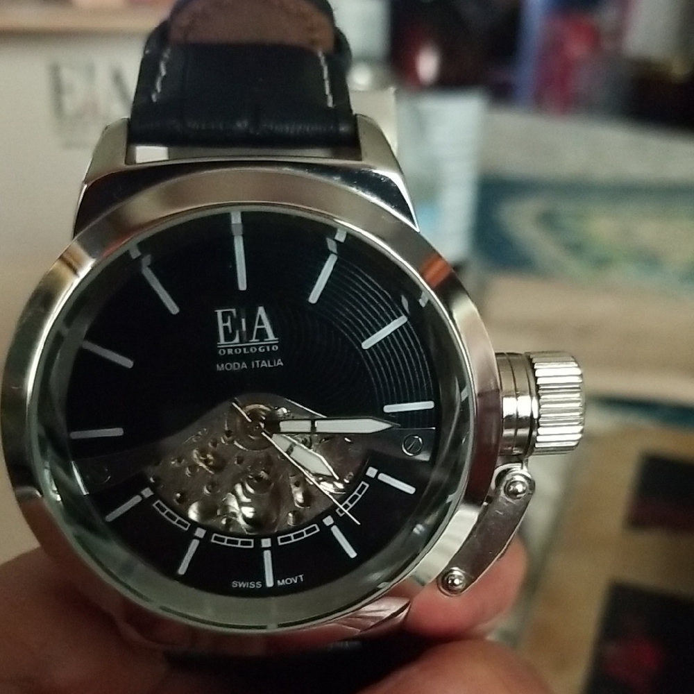 Black and Silver Men's Watch